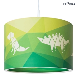 Pendant luminaire DINOS 25/40, E27, green