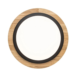 Luminaire de plafond ARGENTINA MEDIUM ROUND, chne gradable