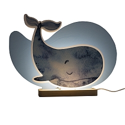 table lamp PAUL POTTWAL, blue