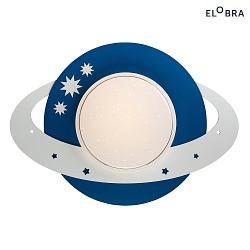 ceiling luminaire SATURN STARLIGHT, drak blue dimmable