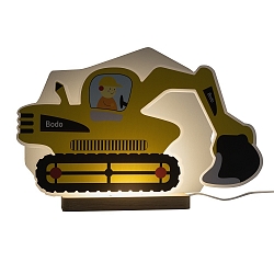 table lamp BAGGER, yellow