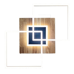 Luminaire de plafond PANAMA, ch�ne naturel