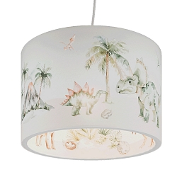 Luci a sospesione JURASSIC E27 IP20, multicolore dimmerabile