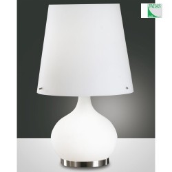 Fabas Luce ADE Tischleuchte, wei, Hhe: 58 cm