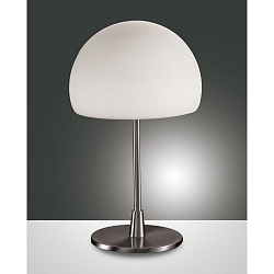 Table lamp GAIA BIG, E14, 1x 40W, IP20, nickel satin