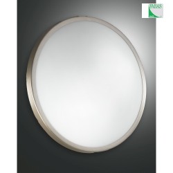 Luce da bagno PLAZA 3-Lampadine, grande E27 IP41, Nichel satinato dimmerabile