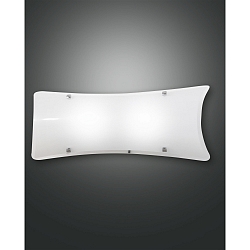 Luminaire mural MILTON angulaire, mdium E27 IP20, blanche gradable