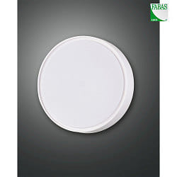 LED Auendeckenleuchte HATTON, IP65,  25cm, wei, 3000K, mit Bewegungsmelder