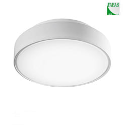 Auendeckenleuchte HATTON, IP65, E27, wei,  25cm, mit Bewegungsmelder