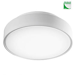 Auendeckenleuchte HATTON, IP65, E27, wei,  30cm, mit Bewegungsmelder