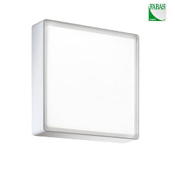 Auendeckenleuchte OBAN, IP65, E27, wei, 30 x 30cm
