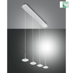 Luci a sospesione HALE 4-Lampadine, lang IP20, Bianco dimmerabile