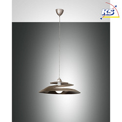 Luci a sospesione ARAGON controllabile con la voce, incluso Smartluce E27 IP20, bronzo dimmerabile