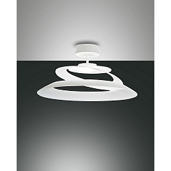 Luminaire de plafond ARAGON contrlable par la voix, Smartluce inclus IP20, blanche gradable