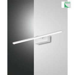 LED Wandleuchte NALA, 1x 10W, 3000K, 900lm, IP44, wei