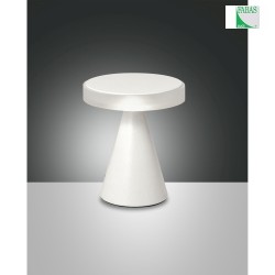 Lampada da tavolo NEUTRA breve, dimmerabile IP20, Satinato, Bianco dimmerabile