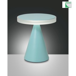 Lampe de table NEUTRA langue, dimmable IP20, menthe verte, satin gradable