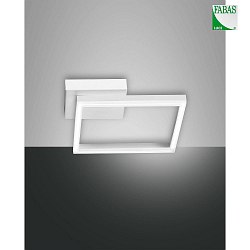 Plafoniera BARD piccolo, 1 elemento IP20, satinato, bianco dimmerabile