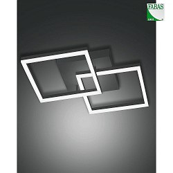Plafoniera BARD piccolo, 2 elemento IP20, antracite, satinato dimmerabile