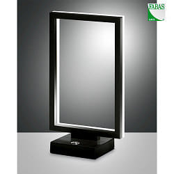 Lampada da tavolo BARD IP20, satinato, nero dimmerabile
