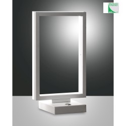 LED Tischleuchte BARD, 15W 3000K 1350lm, mit Touch-Dimmer, Wei