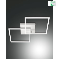 Plafoniera BARD grande, 2 elemento IP20, satinato, bianco dimmerabile