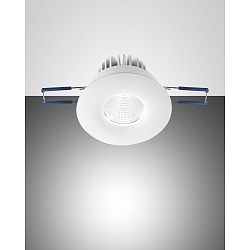 Apparecchio da incasso a soffitto SIGMA incluso l'autista, Set di 1 IP40, trasparente, Bianco 