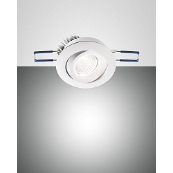 Apparecchio da incasso a soffitto SIGMA incluso l'autista, Set di 1 IP40, trasparente, Bianco 