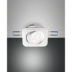 Apparecchio da incasso a soffitto SIGMA incluso l'autista, Set di 1 IP40, trasparente, Bianco 