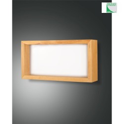 LED Wall luminaire WINDOW, 1x 35W, 3000K, 3150lm, IP20, oak wood