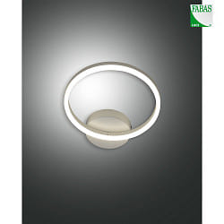 Lampada da parete GIOTTO diretto, indiretto, controllabile con la voce, incluso Smartluce IP20, satinato, bianco dimmerabile