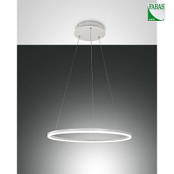 Luci a sospesione GIOTTO 1 elemento, controllabile con la voce, incluso Smartluce IP20, satinato, bianco dimmerabile