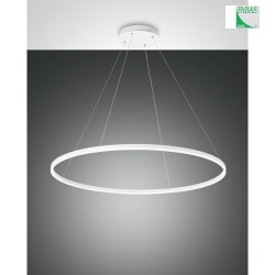 LED Pendant luminaire GIOTTO, 60W, 3000K, 6300lm, IP20, Smartluce compatible, white