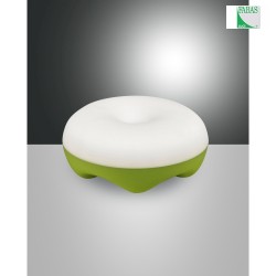 Lampada da tavolo a batteria BLUMA con sensore, dimmerabile IP20, Verde dimmerabile