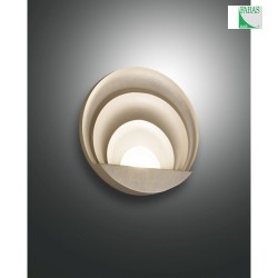 Lampada da parete SUNRISE diretto, indiretto IP20, Oro opaco dimmerabile