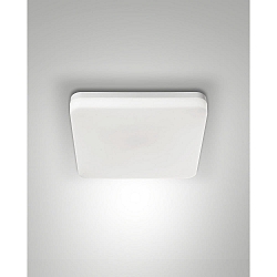 LED Auenleuchte FOLK, eckig, IP65, 27W 3000K 2150lm, Polycarbonat, wei, Standard