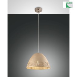 Luci a sospesione CASALE 1-Lampadina, regolabile E27 IP20, Cachi, Bianco dimmerabile