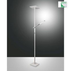 Plafonnier  IDEAL avec spot LED, dimmable IP20, satin, blanche gradable