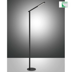 LED Floor lamp IDEAL Reading luminaire, 1x 10W, 2700-5000K, 770lm, IP20, black