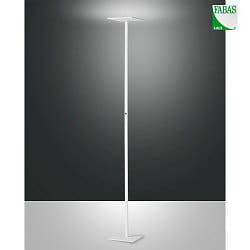 Lampada da terra IDEAL IP20, satinato, bianco dimmerabile