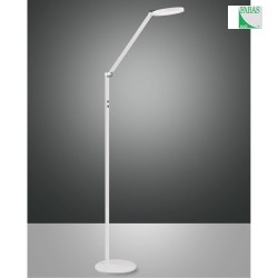 LED Floor lamp REGINA Reading luminaire, 1x 10W, 2700-5000K, 1000lm, IP20, white