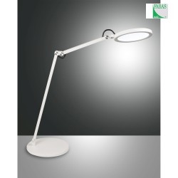 Lampada da tavolo REGINA dimmerabile, Tunable White, regolabile IP20, Satinato, Bianco dimmerabile