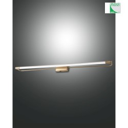 Luci da specchio RAPALLO grande IP44, Ottone, Satinato dimmerabile