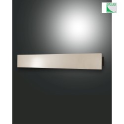 Lampada da parete LOTUS breve, indiretto IP20, Oro opaco dimmerabile