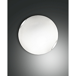 LED Deckenleuchte FOX LED, IP20, Metall / Glas, wei,  40cm, 24W 3000K 2400lm