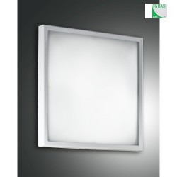 Luminaire de plafond OSAKA petit, angulaire IP20, blanche gradable