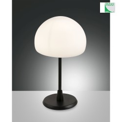 Lampada da tavolo GAIA lang, dimmerabile G9 IP20, Nero dimmerabile