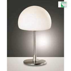 Lampada da tavolo GAIA lang, dimmerabile G9 IP20, Nichel satinato dimmerabile