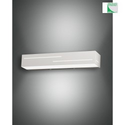 Lampada da parete BANNY su / gi, indiretto IP20, Bianco, Bianco opaco dimmerabile