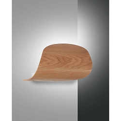 LED Wall luminaire PEVERO, 18W, 3000K, 1980lm, IP20, ash wood